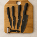Conjunto de facas de cerâmica para cozinha