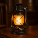 Retro rechargeable lamp