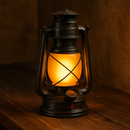 Retro rechargeable lamp
