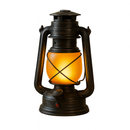 Retro rechargeable lamp
