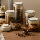 Glass Food Storage Jar