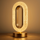 Luminária Mesa LED Cristal - Luxelux