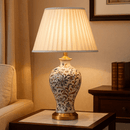 Retro Chinese ceramic table lamp
