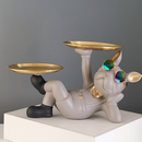 Decorative Bulldog Statue for Home