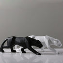 Estátua de Leopardo em Resina