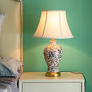 Retro Chinese ceramic table lamp