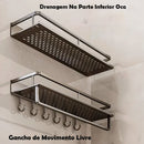 Prateleira de Parede Luxo para Banheiro