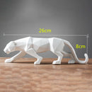 Estátua de Leopardo em Resina