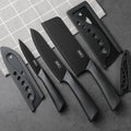 3Pcs-Set Stainless Steel Kitchen Knives, Household Fruit Knives and Tool Sets, Cutting Knives, with Knife Covers