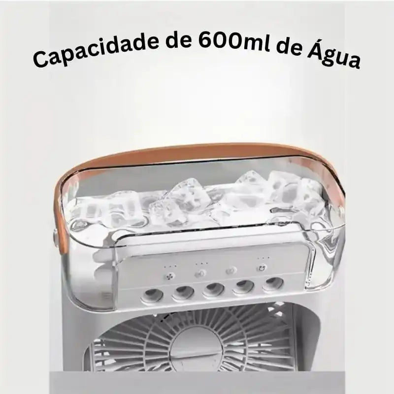 Mini Climatizador e Umidificador Portátil - FreshAir