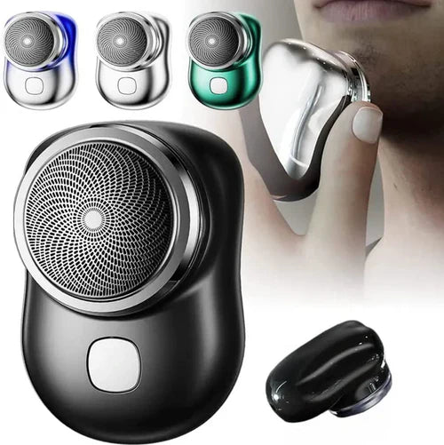 PowerShave - Mini Barbeador Elétrico Portátil à Prova D'Água ✅