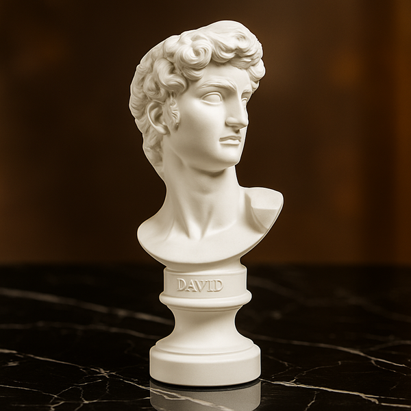 Escultura Busto David De Michelangelo