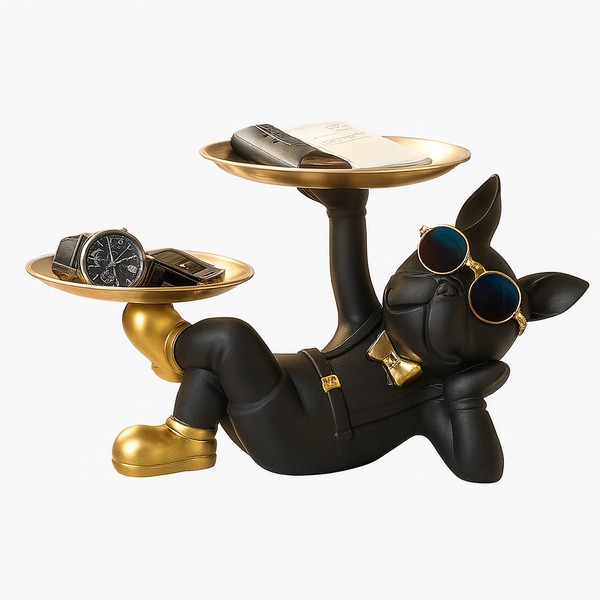 Decorative Bulldog Statue for Home