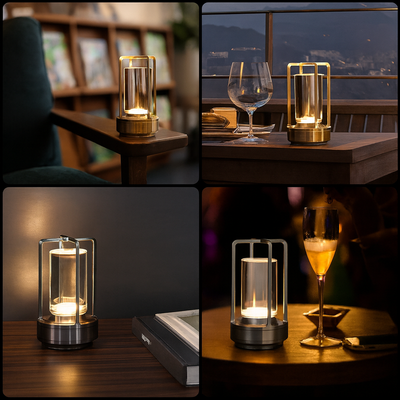 Luminária de leitura  com sensor de toque