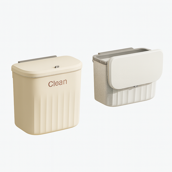 Hanging kitchen trash can