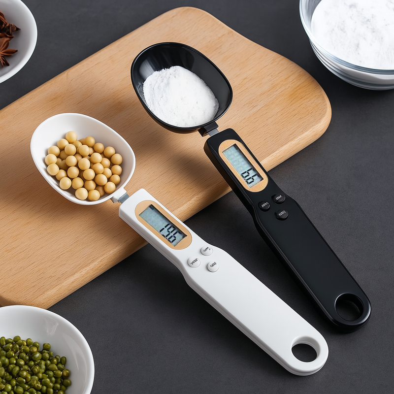 electronic kitchen scale spoon