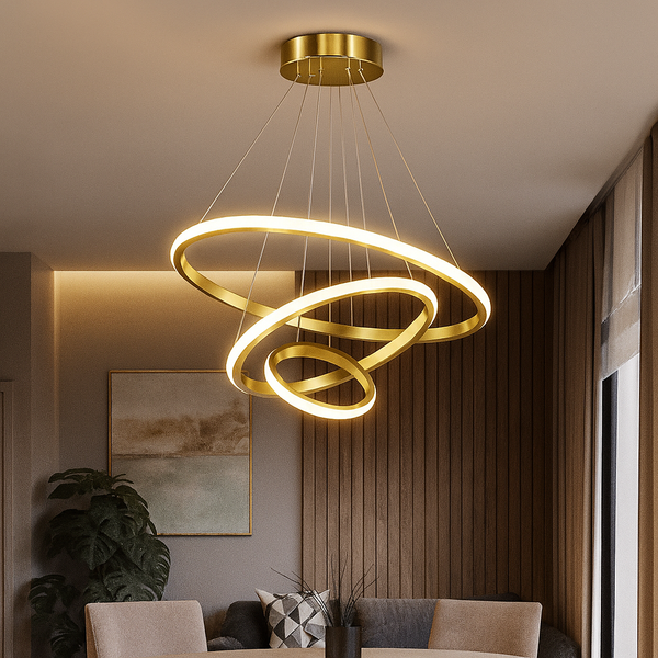 Lustre escandinavo de teto
