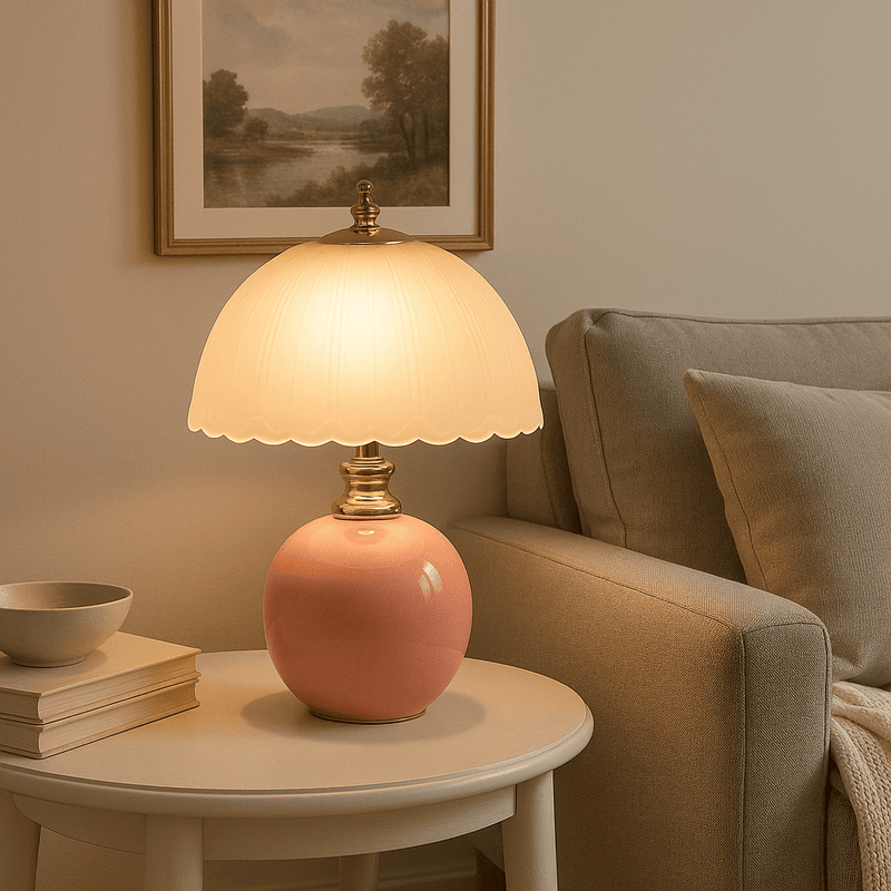 Modern ceramic table lamp