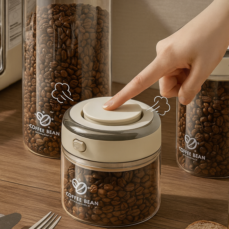 Glass Food Storage Jar