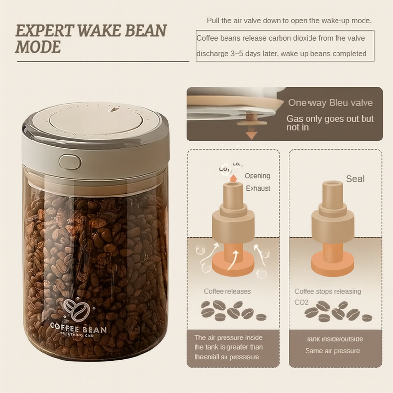 Glass Food Storage Jar