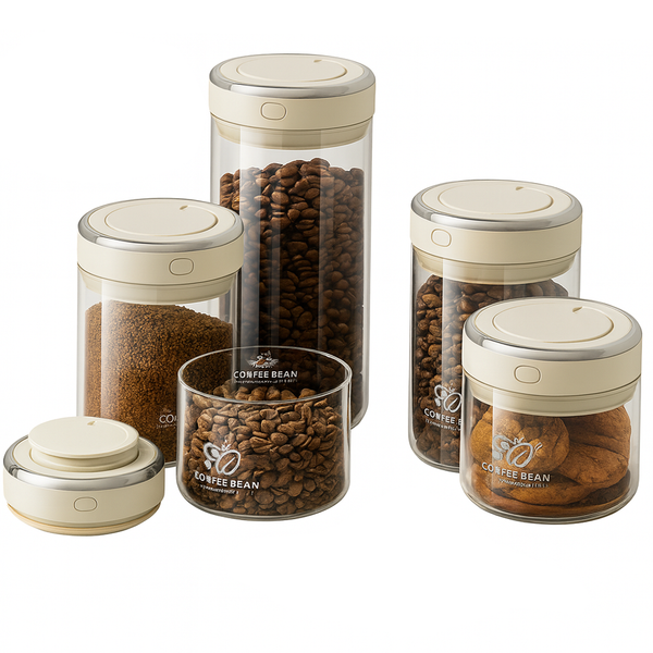 Glass Food Storage Jar