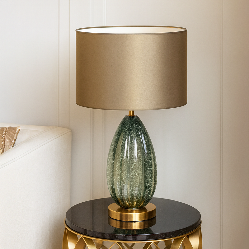 Felicia lamp, glass lamp with Bauhaus design