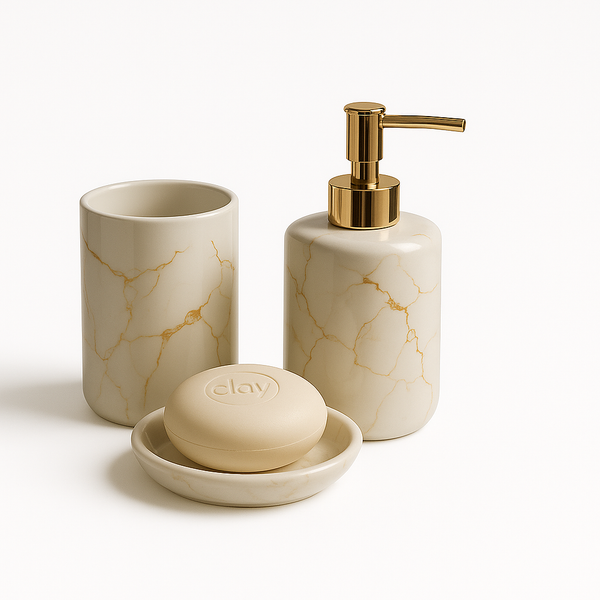 Kit Banheiro 3 Peças - Elegance