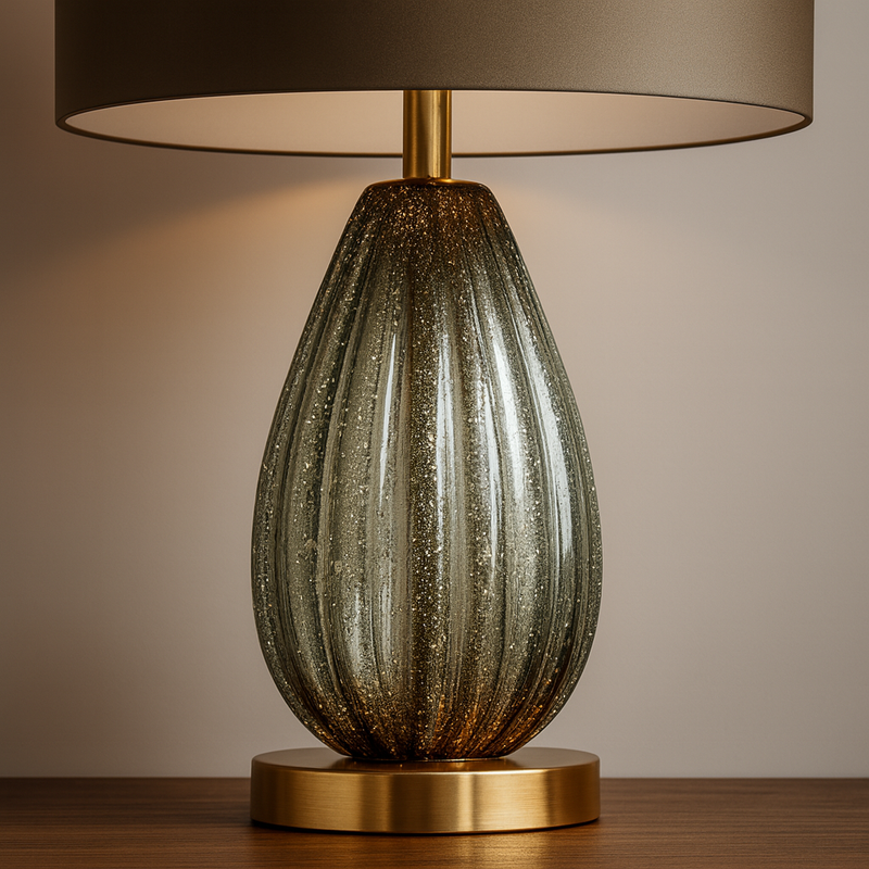 Felicia lamp, glass lamp with Bauhaus design