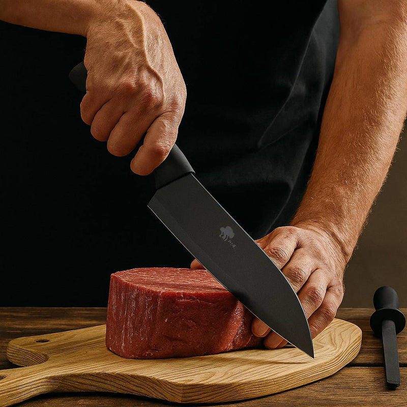 Conjunto de facas de cerâmica para cozinha