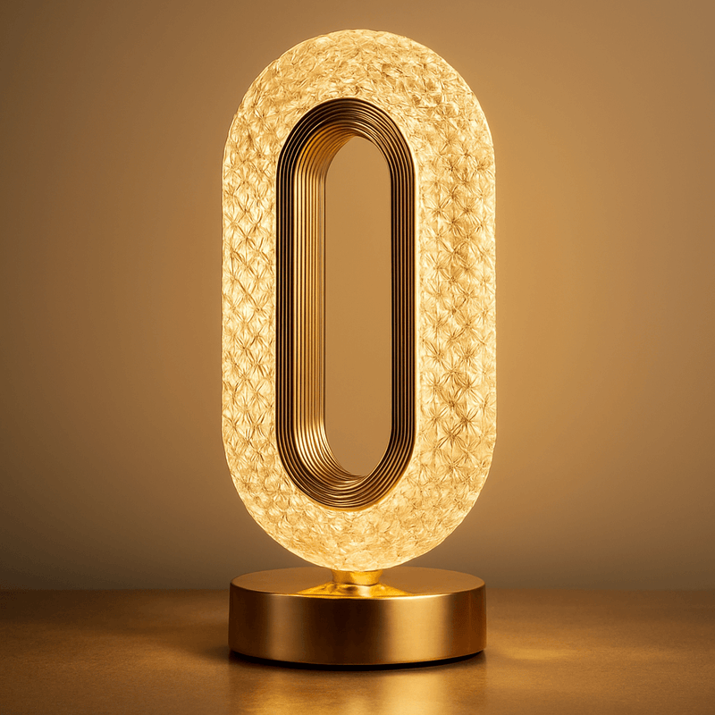 Luminária Mesa LED Cristal - Luxelux