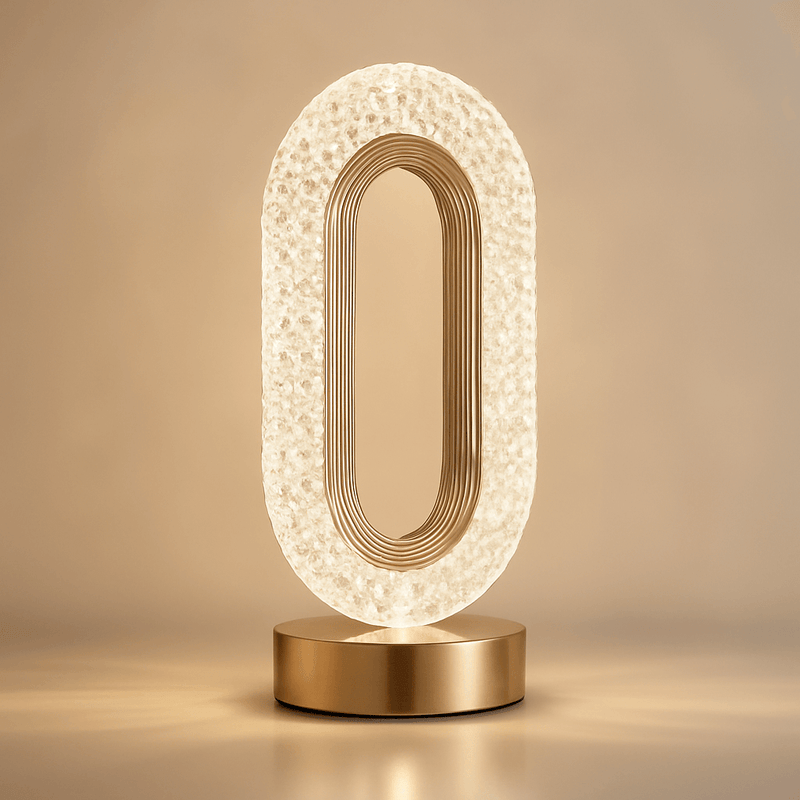 Luminária Mesa LED Cristal - Luxelux