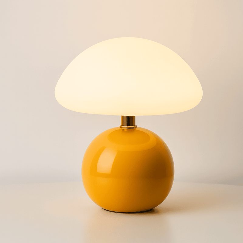 Mushroom table lamp
