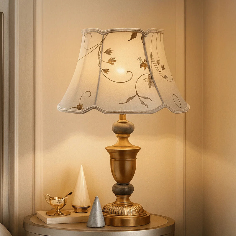 classic retro European table lamp