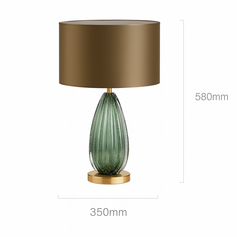 Felicia lamp, glass lamp with Bauhaus design
