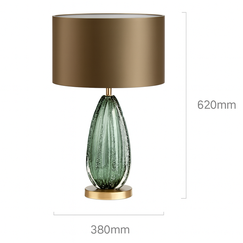 Felicia lamp, glass lamp with Bauhaus design