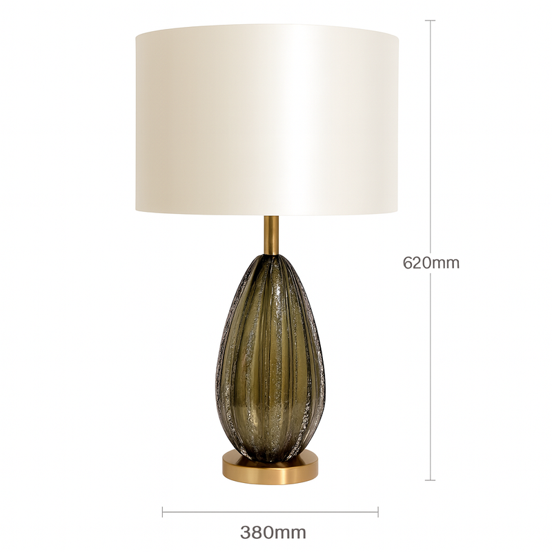 Felicia lamp, glass lamp with Bauhaus design