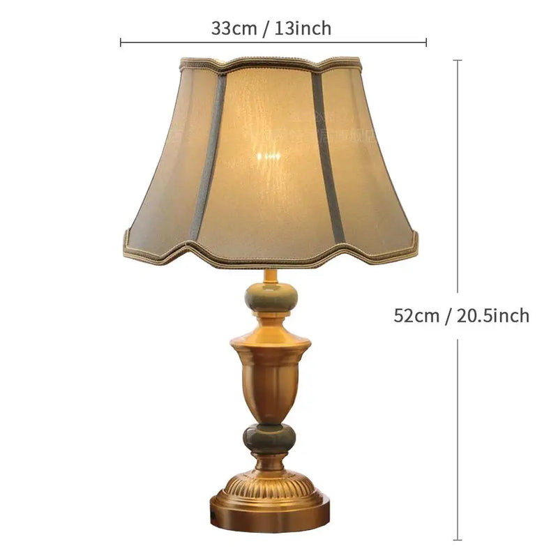 classic retro European table lamp