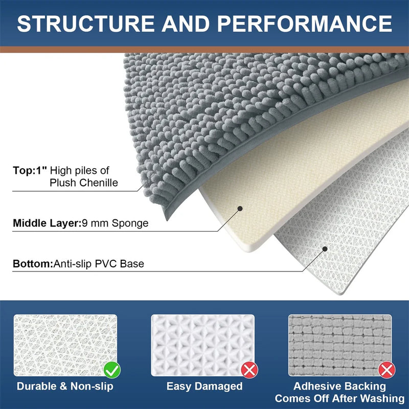 Relaxing Bathroom Rug -  Homaxy